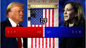Harris and Trump might have a draw. Here's the potential outcome if that occurs.