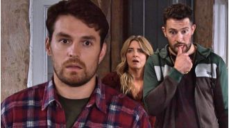 Emmerdale actor hints at relationship issues for popular TV couple following dramatic comeback.