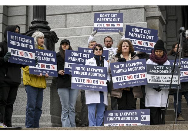 Denver Catholic leaders and a nonprofit organization have donated a significant amount to an anti-abortion group in the battle against Amendment 79.