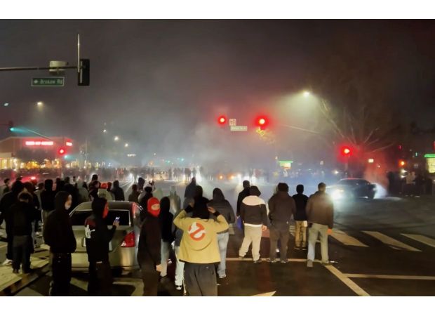 San Jose police make arrests following investigation into prolonged sideshow activities.