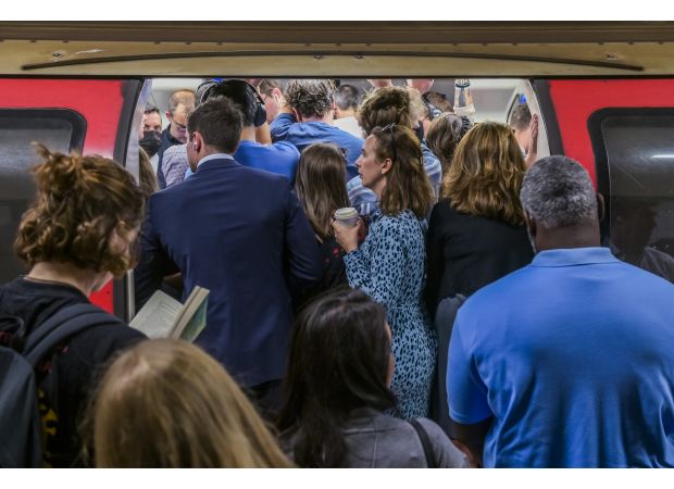 London's Underground system experiencing major disruptions with important routes shut down.