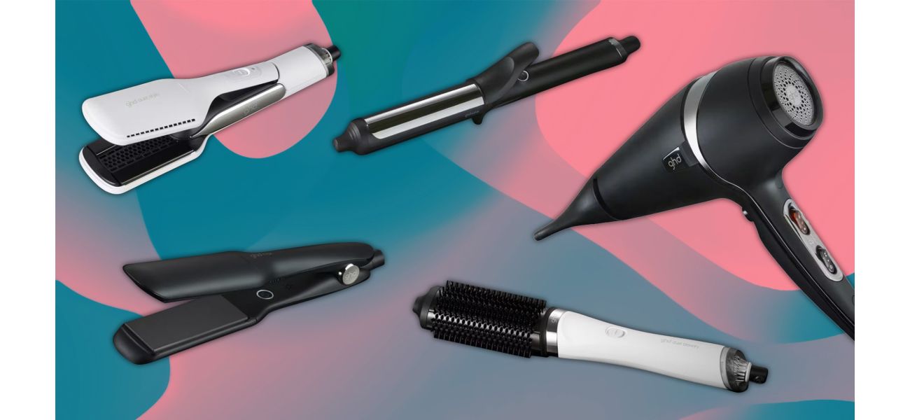 Get up to 25% off everything at ghd's Black Friday sale and step up your hair game.