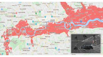 What if London received Valencia's amount of rain this week?