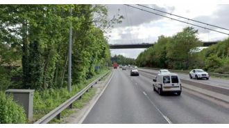 Six teenagers taken into custody after 13-year-old girl discovered with stab wounds on dual-carriageway.