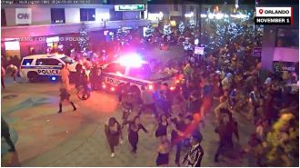 Two people killed in Orlando's nightlife area during Halloween shootings.