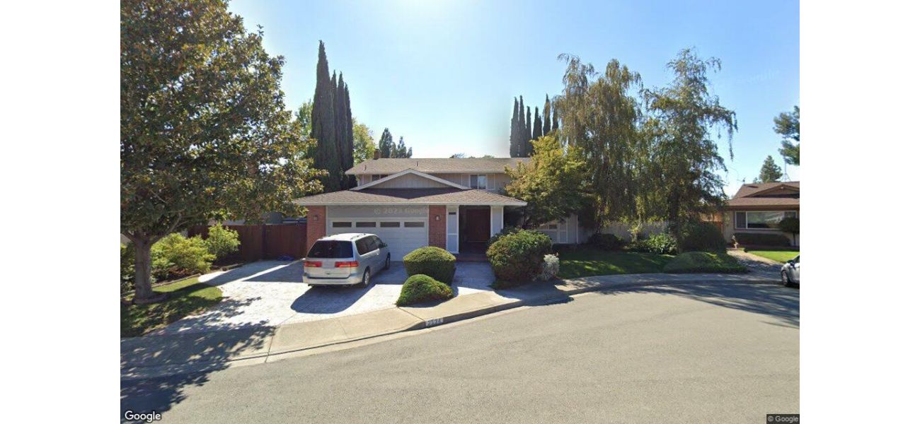 A home in Pleasanton was recently sold for $1.8 million.