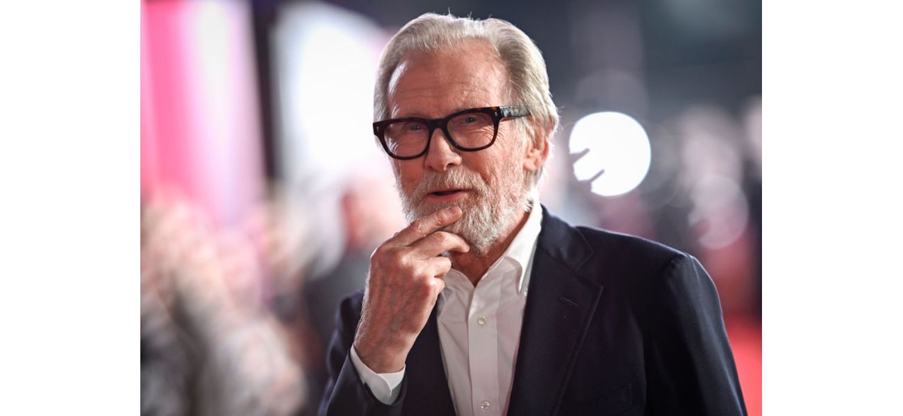 Actor Bill Nighy admits to committing a crime in order to prepare for an audition.