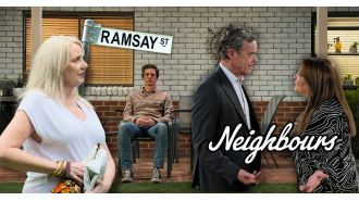 A famous Neighbours actor gets fired while another one says goodbye to Ramsay Street for good.