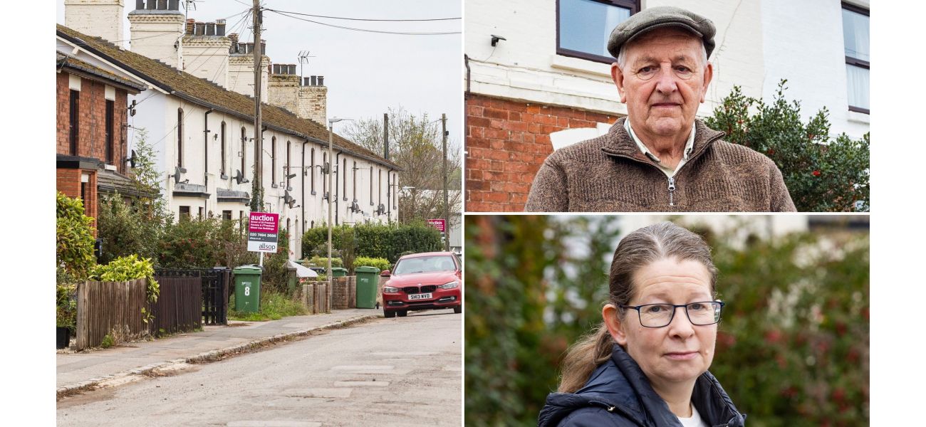 People are surprised as a charity lists an entire street for sale at a price of £1,600,000.