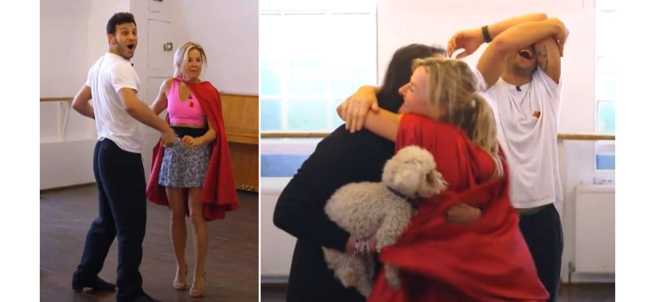 Famous comedian brings tears to Strictly viewers with unexpected appearance alongside former co-star.