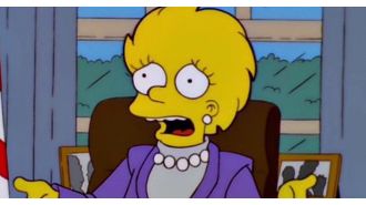 The Simpsons may have predicted the outcome of the upcoming Presidential election.