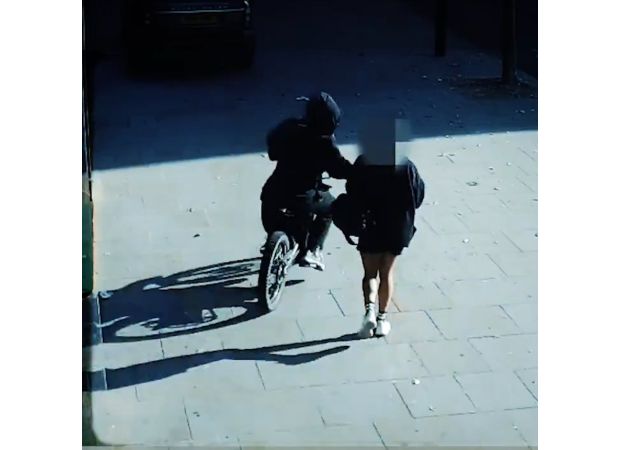 A group of phone snatchers was apprehended in a London pub after stealing numerous cell phones.