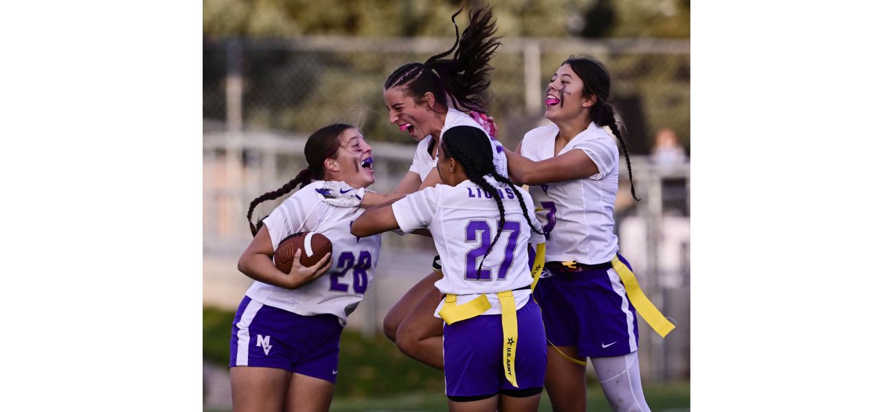 Mountain View dominates The Classical Academy and wins the Class 4A flag football championship.