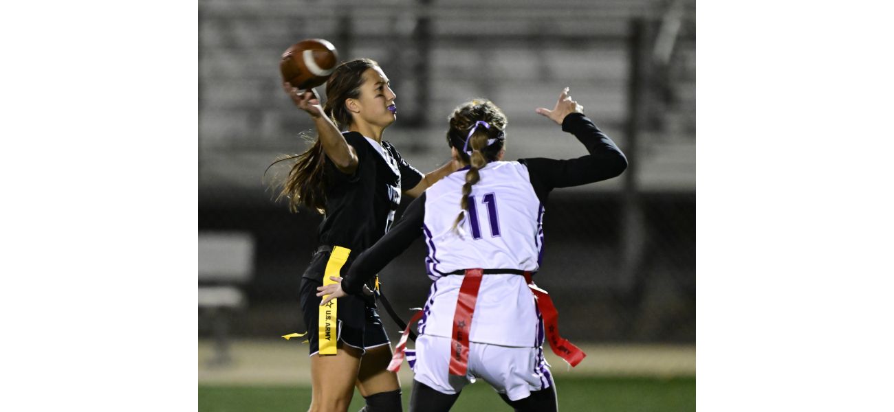 Mountain Vista defeats Arvada West to win first-ever 5A flag football championship.