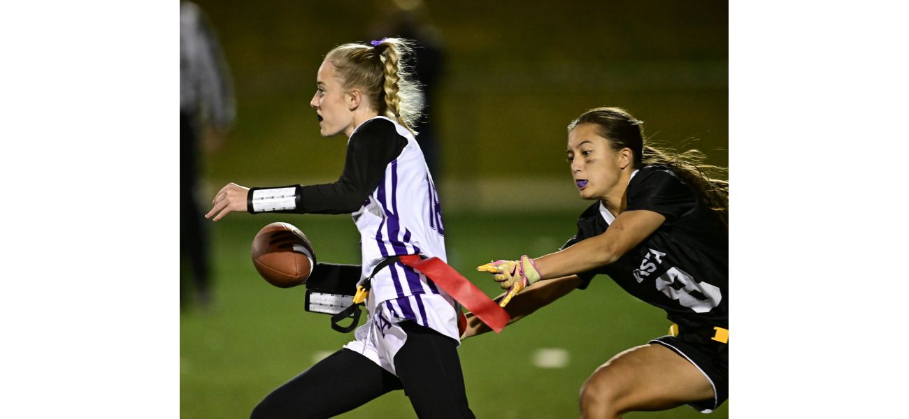 Arvada West's top players, Saylor Swanson and Sara Walker, dominate in the first official season of flag football.