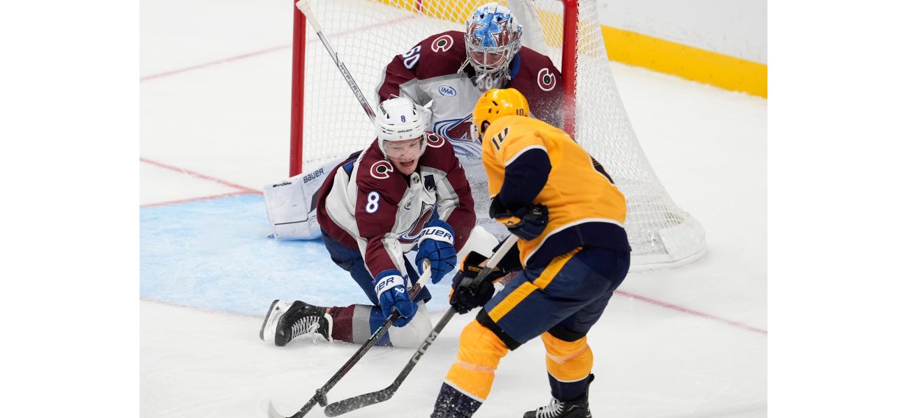 Josi and Stamkos lead Predators to victory over Avalanche with a score of 5-2.