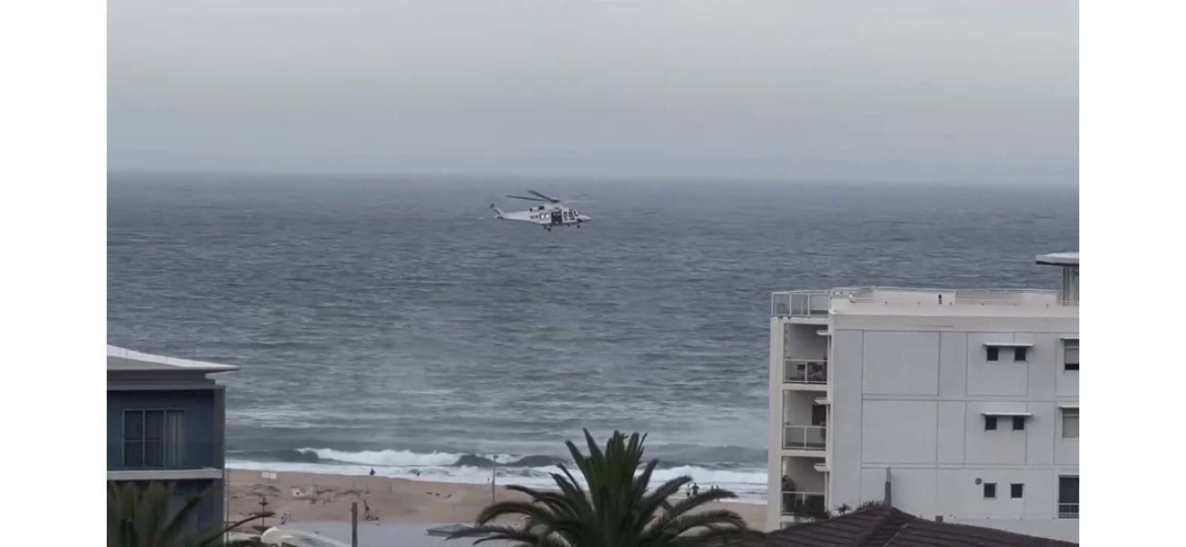 A swimmer is missing and presumed drowned after being swept into the ocean off the coast of NSW.