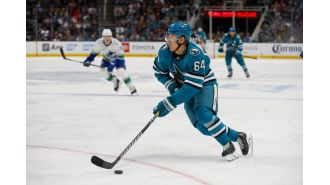 Sharks suffer tough loss to Canucks in dramatic finish.