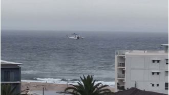 A swimmer is missing and presumed drowned after being swept into the ocean off the coast of NSW.
