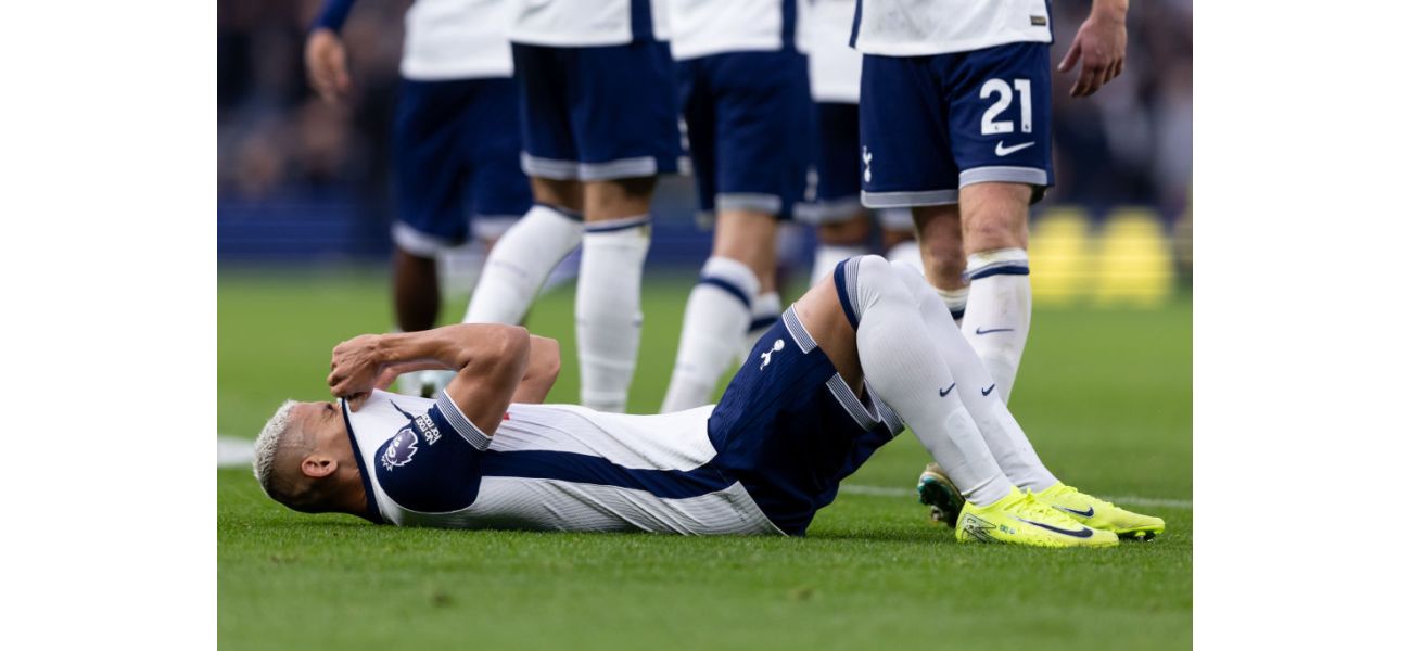 Updates on the injuries of Richarlison and Cristian Romero following Tottenham's victory over Aston Villa.