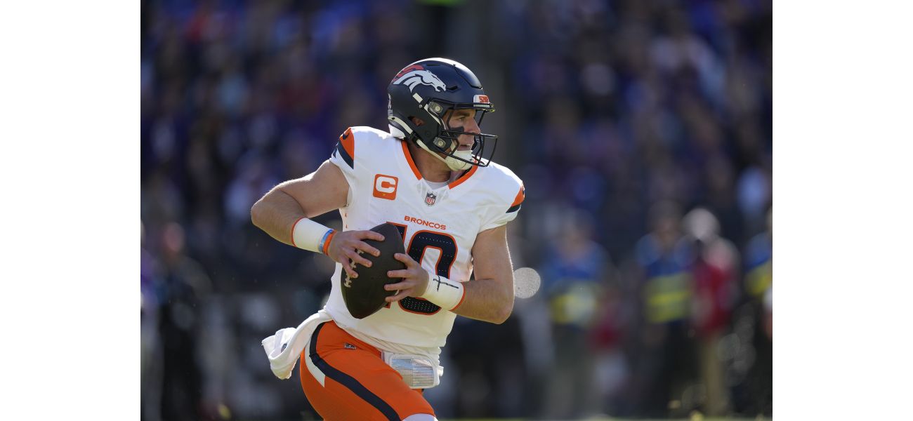 Broncos' Courtland Sutton scores touchdown for Ravens against Broncos.