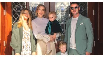 Comedian Katherine Ryan, age 41, concerned about future pregnancies after experiencing three miscarriages within five years.