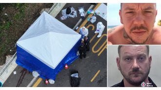 Killer went back to bar with bloody face after fatally stabbing victim.