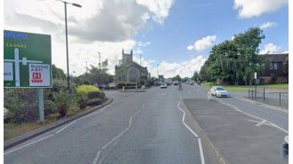 An officer was taken into custody when a car accident resulted in a man being seriously injured.