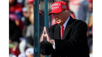 Trump regrets leaving White House, says it in lengthy speech.