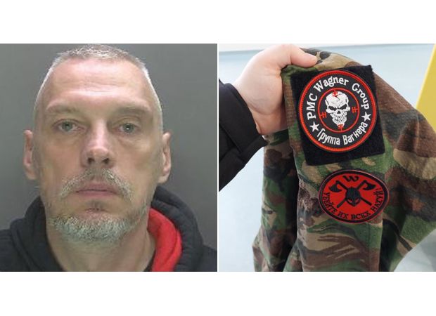 A builder put up a painting of Hitler and pretended to be a Russian soldier.