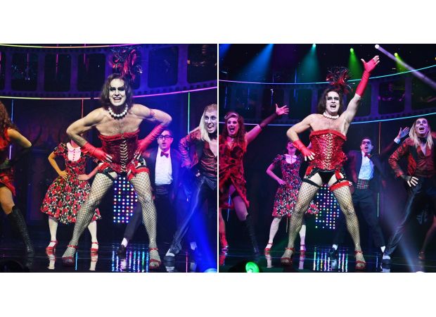 Jason Donovan's performance in Rocky Horror creates controversy among fans as some audience members leave.