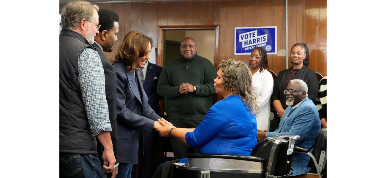 Harris warns against falling for Trump's rhetoric that the election process is rigged.