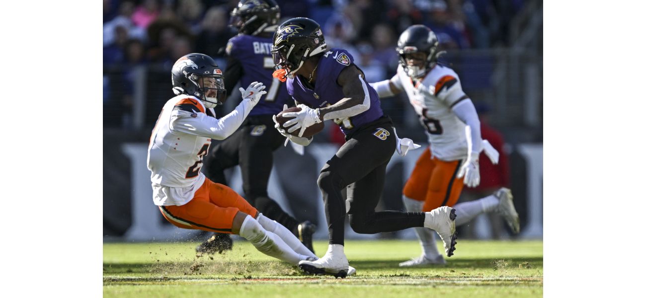 Broncos dominated by Ravens, suffering 41-10 defeat with four consecutive TD drives.