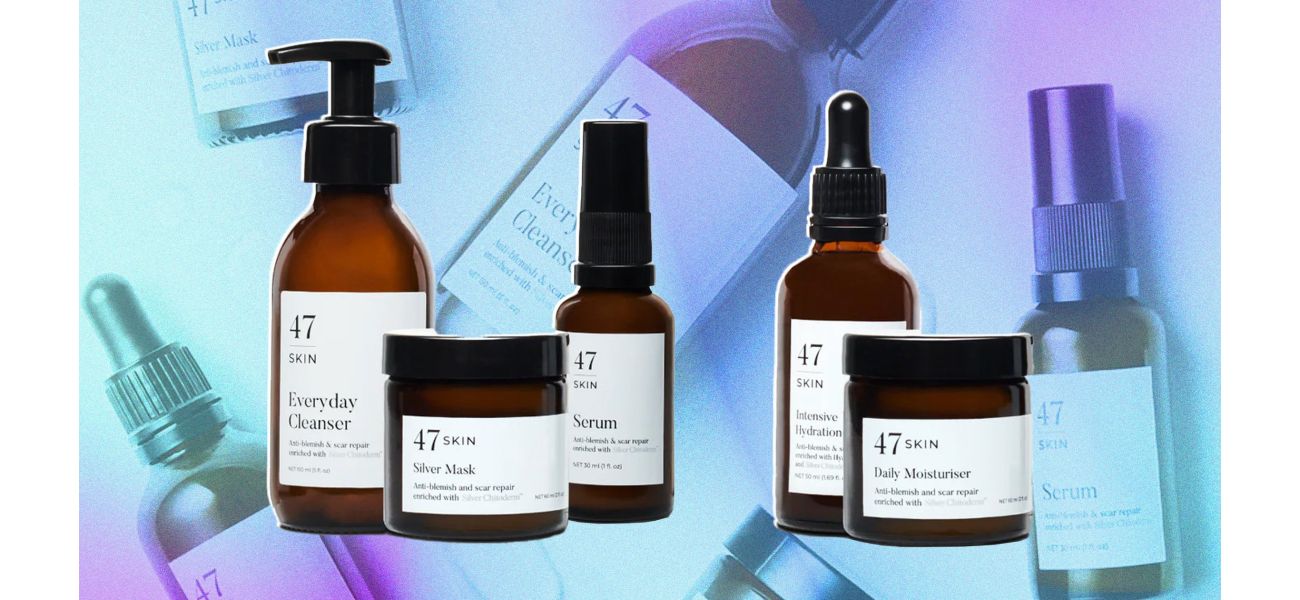 47 Skin is offering a 20% discount on acne-fighting skincare products for Black Friday.