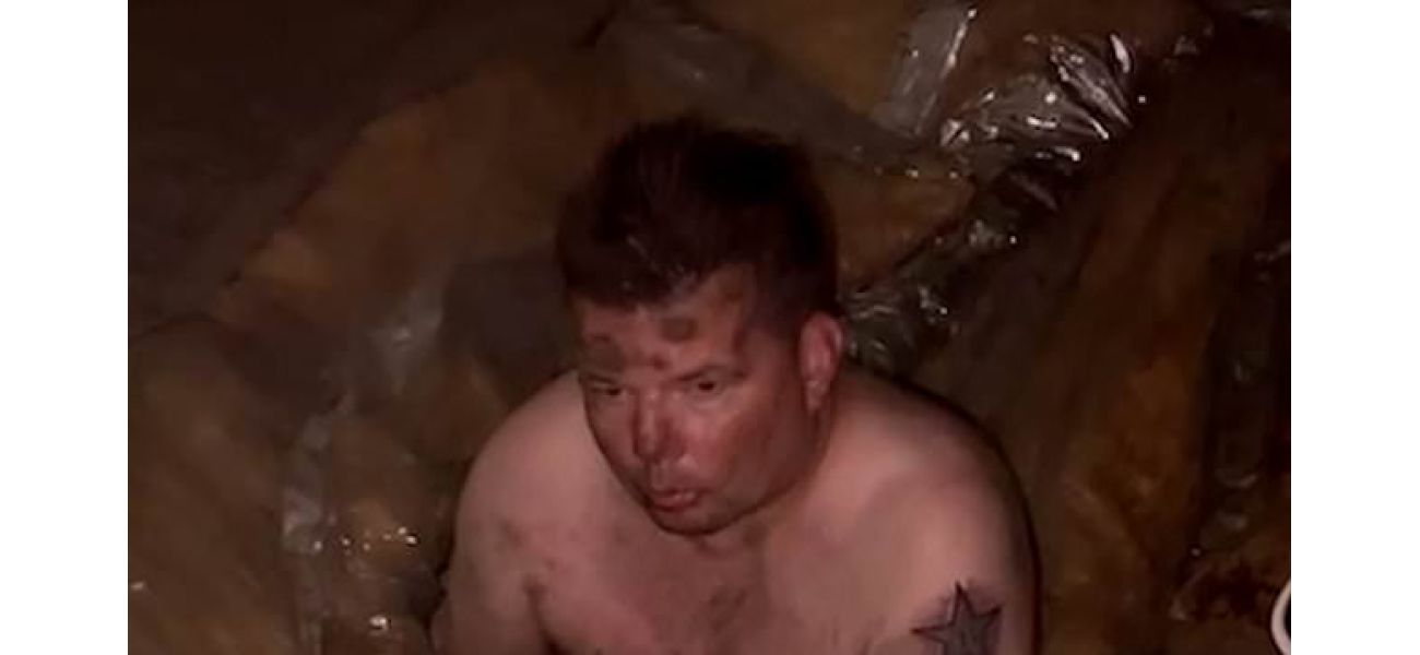 A British tourist in Thailand fell from a balcony while naked and covered in feces.
