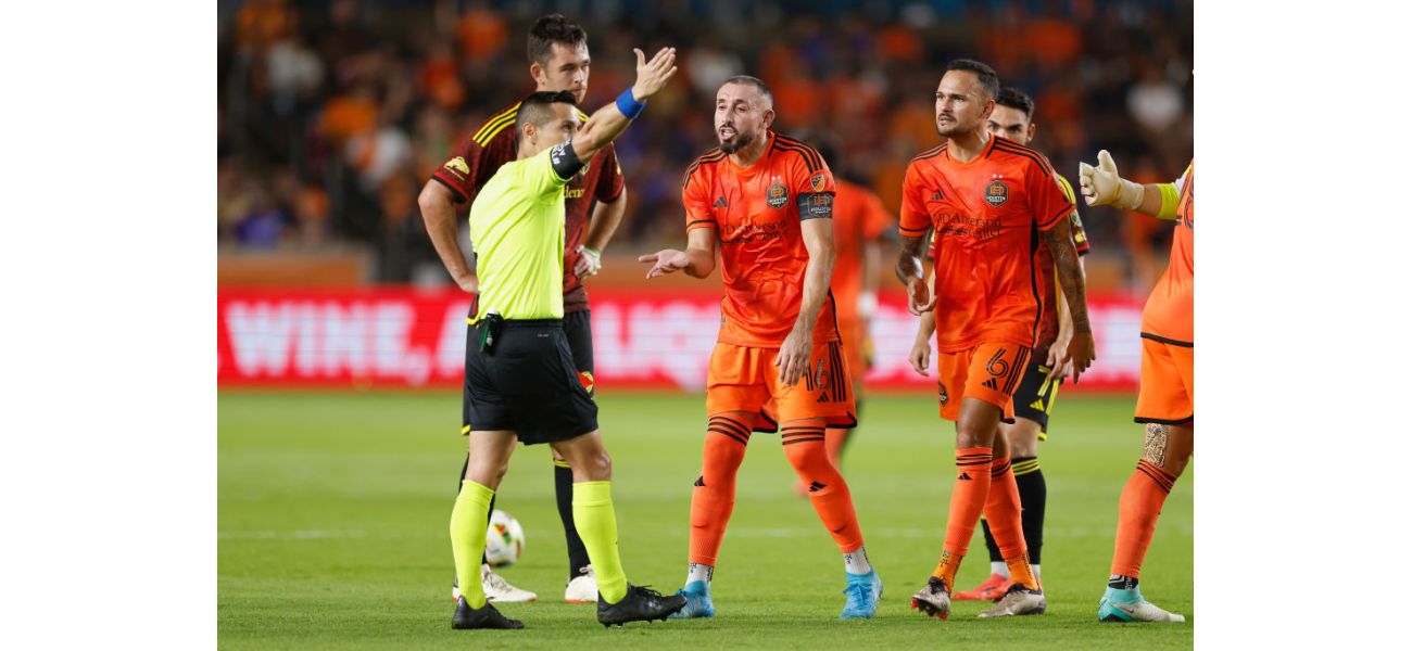 Legendary Mexican player ejected for spitting at referee in MLS game.