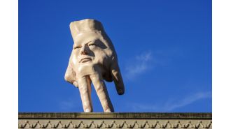 Controversial 'Nightmare' sculpture moves to new location after winning approval from some New Zealanders.