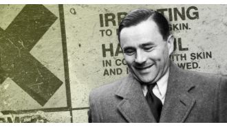 A serial killer was caught in the 1940s thanks to a dry cleaning receipt.
