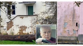 Prince Andrew's multi-million pound home is falling apart, with damage such as cracks and mold.