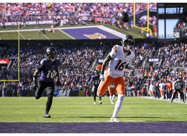 Keeler suggests that the Broncos and quarterback Bo Nix were revealed as not being true playoff contenders by the Ravens, and that they should consider making trades before the deadline.