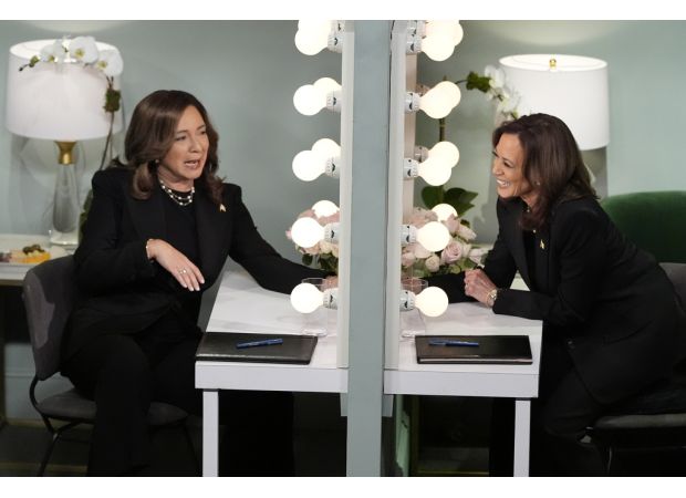 The unexpected appearance of Kamala Harris on SNL.