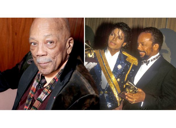 Legendary music producer Quincy Jones, best known for his work with Michael Jackson, passes away at the age of 91.