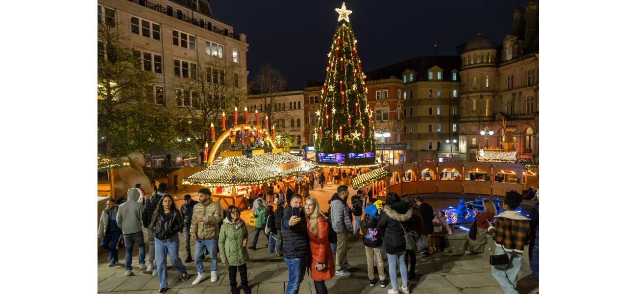 Christmas market criticized for overcharging at £13.50 for a beer and hotdog.