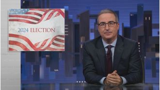 Famous TV personality gets emotional discussing US election and makes a passionate statement about their decision to be involved.