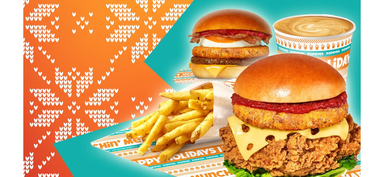 New UK Christmas menu launched by fast food chain 