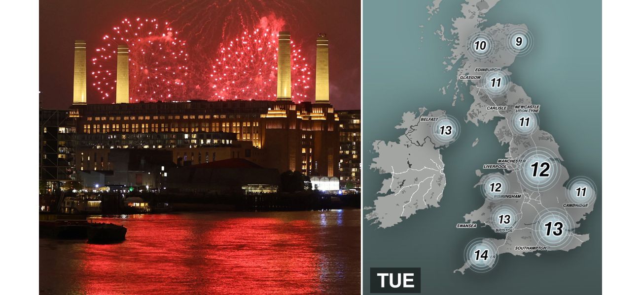 The weather forecast for Bonfire Night 2024 has been confirmed by the Met Office, and it's positive news.
