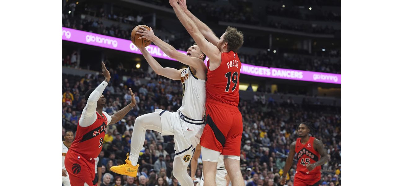 Denver Nuggets overcome Toronto Raptors but suffer loss of Aaron Gordon due to injury.