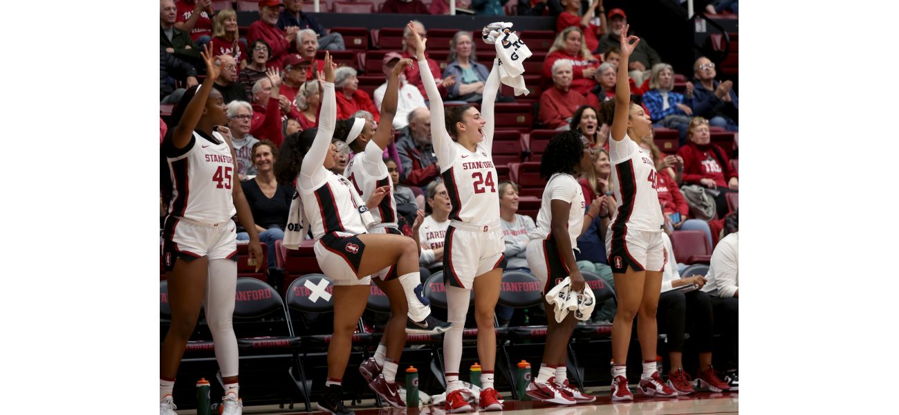 Stanford's huge victory dominates opening day of college basketball in the Bay Area.