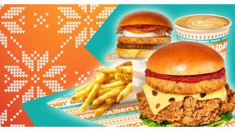 New UK Christmas menu launched by fast food chain 