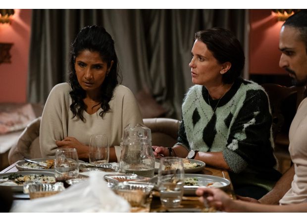 Suki and Eve from EastEnders face a crisis that tears them apart.